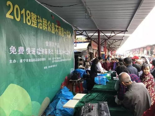守護(hù)舌尖安全，助力消費(fèi)升級(jí)——“食用農(nóng)產(chǎn)品免費(fèi)快速檢測(cè)服務(wù)走進(jìn)川中大市場(chǎng)”活動(dòng)成功舉行